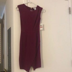 Bar III berry colored dress
